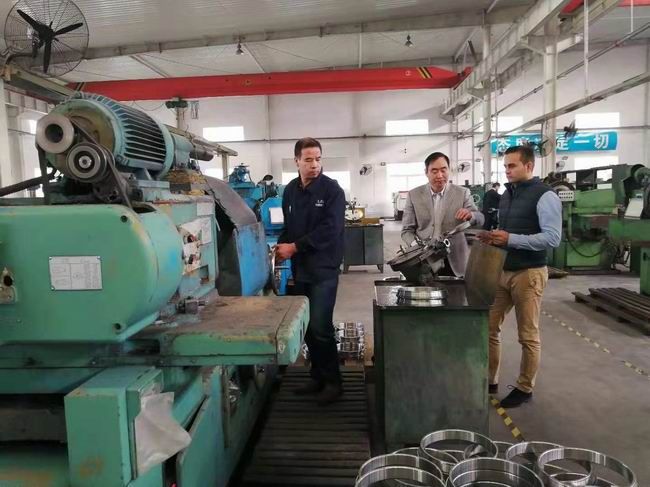 某欧洲客户来访